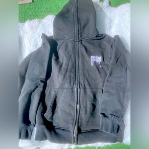 Revenge full zip up hoodie